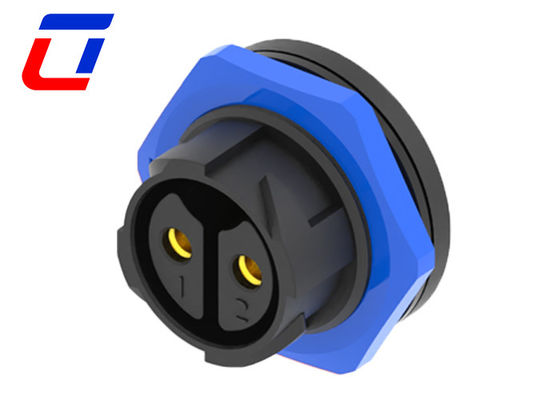 IP67 7AWG Connecteur circulaire imperméable à l'eau mâle femelle 600V Performance stable