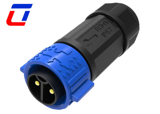 IP67 7AWG Connecteur circulaire imperméable à l'eau mâle femelle 600V Performance stable