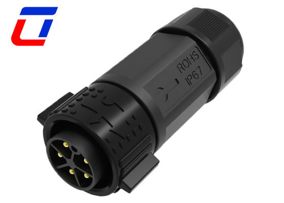 Connecteur à 5 broches mâle femelle imperméable à l'eau IP67 30A