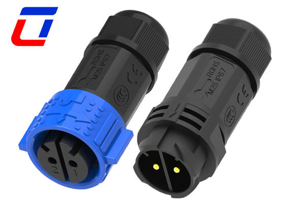 Connecteur d'alimentation étanche à haute tension 2 broches câble à câble 50A