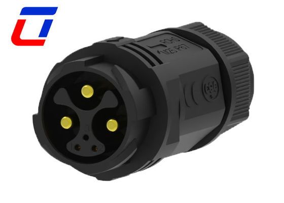M25 3 broches 50A connecteur d'alimentation étanche à l'eau
