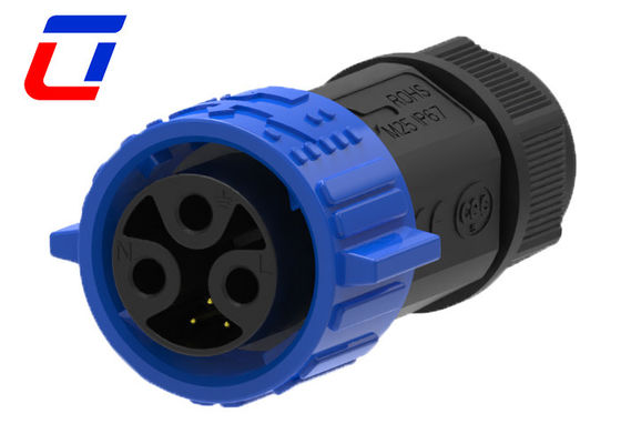 M25 3 broches 50A connecteur d'alimentation étanche à l'eau