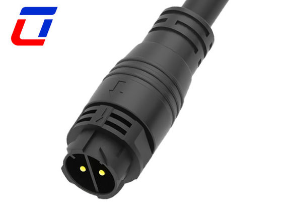 IP67 10 Gauge 2 épingles connecteur d'alimentation en courant continu étanche M25 Connecteur de câble à verrouillage rapide