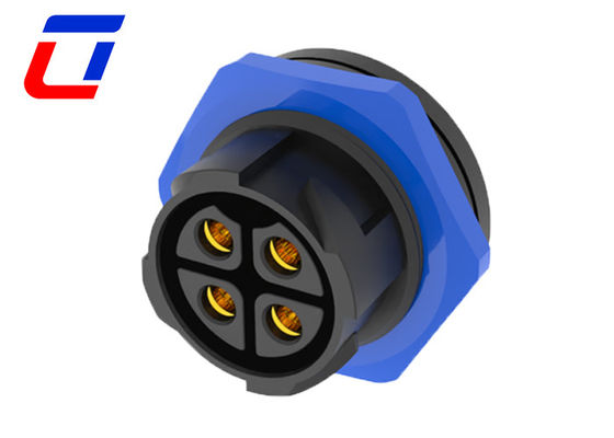 Connecteur d'alimentation étanche à l'eau à 4 broches 50A Connecteur à cloisons étanches