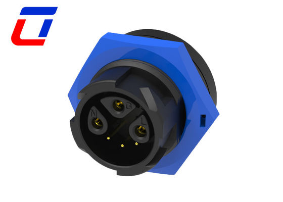 Connecteur étanche M19 circulaire à plusieurs broches 3+3 broches