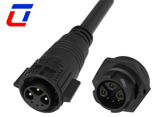 Cable mâle Femme 6 broches Multi-Pin Connecteurs Panneau étanche Monture M19 IP67