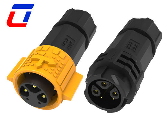 3+2 broches connecteur mâle femelle imperméable à l'eau 15A connecteur de signal de puissance circulaire