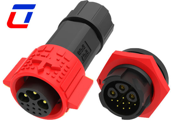 Connecteur circulaire imperméable à l'eau IP67 Connexion de données et d'alimentation