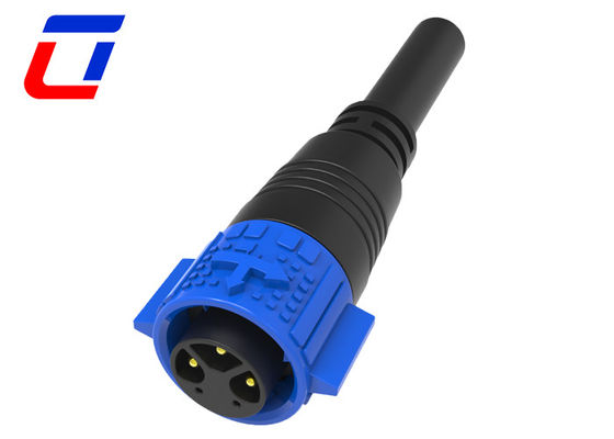 Connecteur de câble imperméable à 3 broches à basse tension 3+2 M19