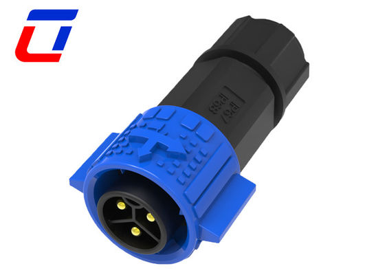 Connecteur circulaire étanche à l'eau 3 broches LED connecteur 20 Amp 300V