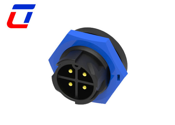 15A 4 broches étanche à l'eau à alimentation électrique LED Quick Connector pour équipement électrique