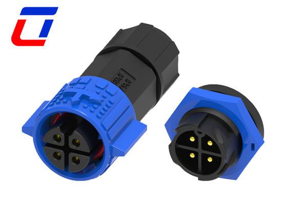 15A 4 broches étanche à l'eau à alimentation électrique LED Quick Connector pour équipement électrique