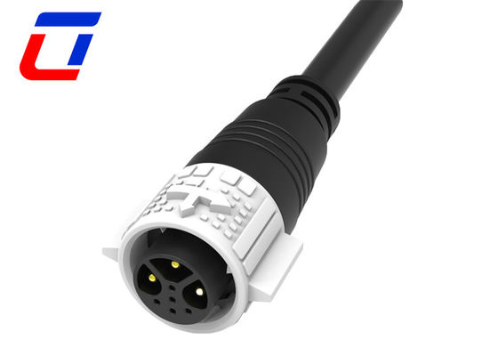 3 câbles d'alimentation de base connecteur LED imperméable à l'eau 5 broches connecteurs de fil à déconnexion rapide