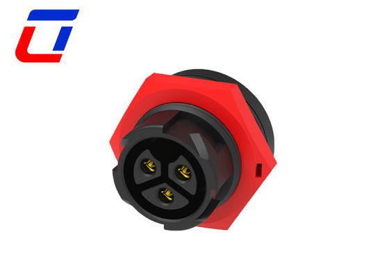 Connecteurs de câble imperméable à l'eau automobile 20A 3 broches 3 phases M19