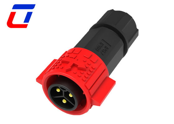 Connecteurs de câble imperméable à l'eau automobile 20A 3 broches 3 phases M19