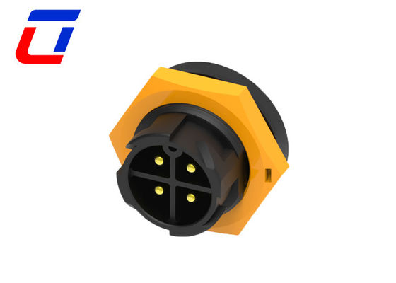 15A étanche à l'eau 4 broches et connecteur de prise M19 verrouillage rapide Ip67 connecteurs solaires