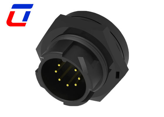 M19 Connecteur circulaire étanche à l'eau à connecteurs à câble à 7 broches