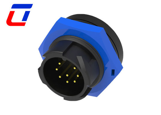 Signal 5A Fermeture rapide Connecteur circulaire imperméable à l'eau 8 broches M19 Pour LED