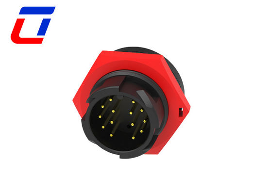 M19 Serrure circulaire à 14 broches connecteur mâle femelle fil étanche à bord