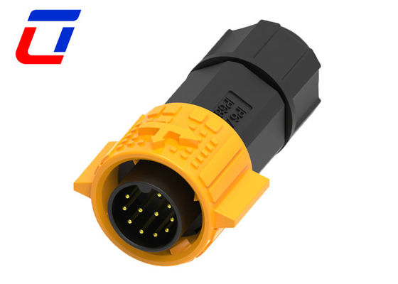 IP67 5A connecteur extérieur à 11 broches mâle et femelle étanche à l'eau 300VAC M19