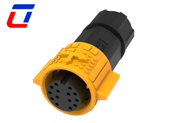 Connecteur étanche à 14 broches extérieur 300V pour équipements électriques