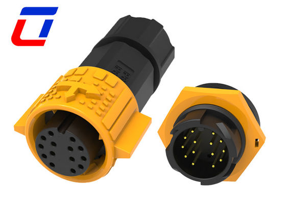 Connecteur étanche à 14 broches extérieur 300V pour équipements électriques