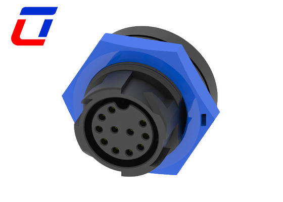 Connecteur DC 5V 24V 60V 12V étanche à l'eau 11 broches Connecteur rond Types d'accouplement de données