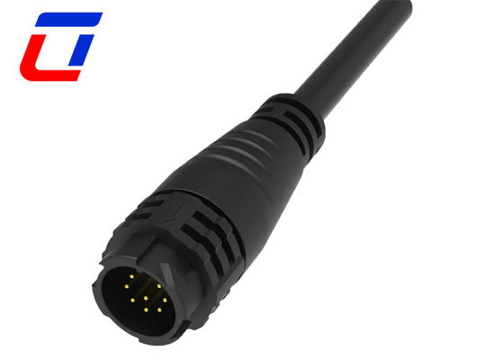 Connecteur étanche à 8 broches IP67 M19 avec verrouillage par poussée