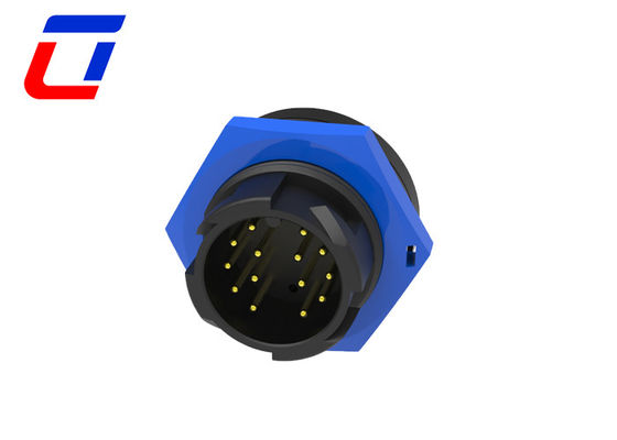 5A 14 broches rondes connecteur imperméable à l'eau IP67