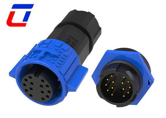 5A 14 broches rondes connecteur imperméable à l'eau IP67