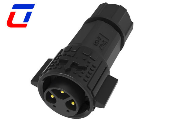 15A puissance 5A signal M19 câble à bord Multi-Pin connecteurs étanches avec verrouillage par poussée