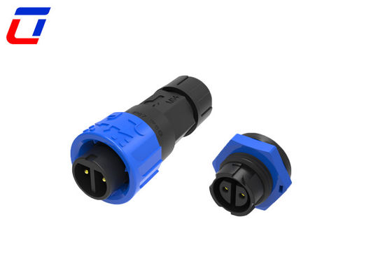 Résistance à l'eau 2 broches Circulaire à verrouillage rapide câble de connecteur mâle à femelle 300V
