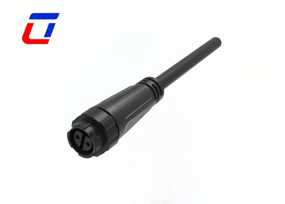 M16 imperméable à l'eau 2 broches Circulaire Connecteur de verrouillage rapide Homme à Femme 300V