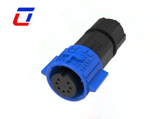 IP67 données 7 broches connecteur mâle femelle M19 fil à bord connecteurs extérieurs
