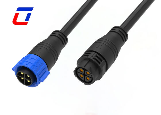 Connecteurs de verrouillage électrique imperméable à l'eau 500V M25 4 broches