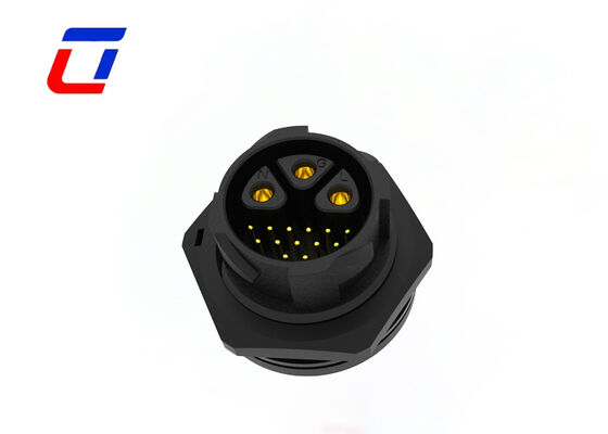 Connecteur 16 broches mâle femelle M25 Connecteurs solaires à prise à décharge rapide multi-broches