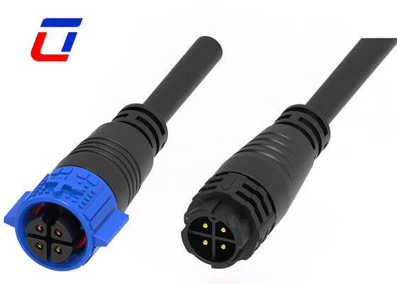 15A 4Pin M19 connecteurs électriques imperméables homme à femme connecteur de câble d'alimentation