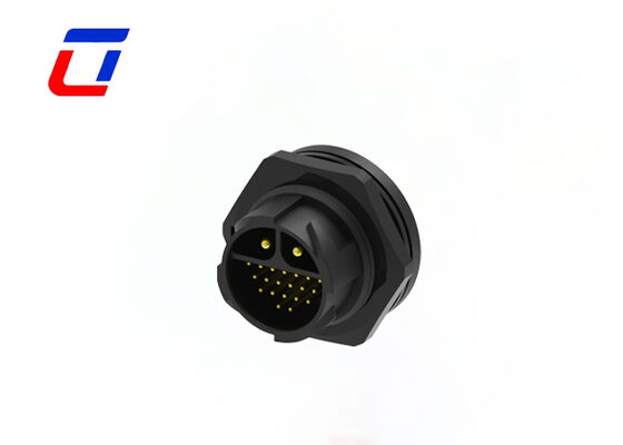 M25 Connecteur de signal d'alimentation 2+20 broche IP67 20A+5A Type de connecteur câble à carte