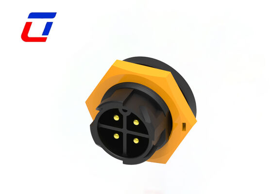 Connecteur fil à carte haute intensité M19 300V Connecteur mâle femelle 4 broches