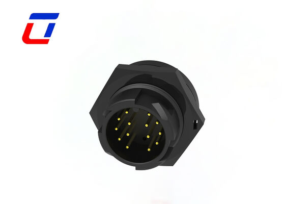 Connecteurs de cloison étanches M19, 14 broches, connecteur d'alimentation fil à carte, 300V