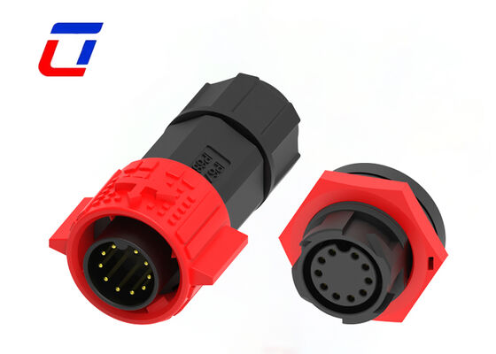 10 Pin Data Connector M19 Waterproof Quick Connect Wire To Board Connectors