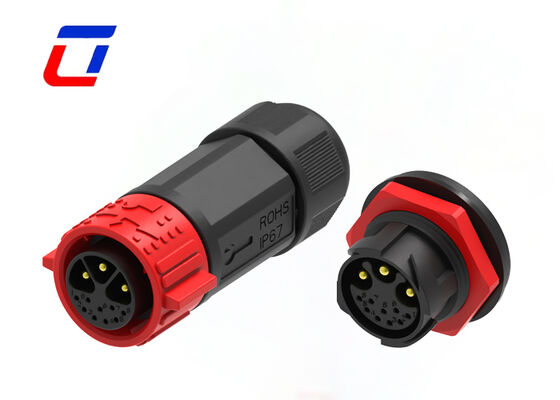 300V M25 connecteur étanche à 3+9 broches Push Pull Multi Pin ODM