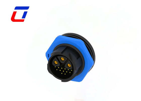 M25 3+13 Connecteurs multi-points Montage à panneau étanche Connecteurs de fil à déconnexion rapide