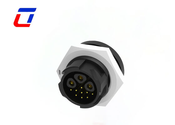 M19 Outdoor Waterproof Connector Manufacturer 3 Pin 9 Pin Gold Plated Quick Connector