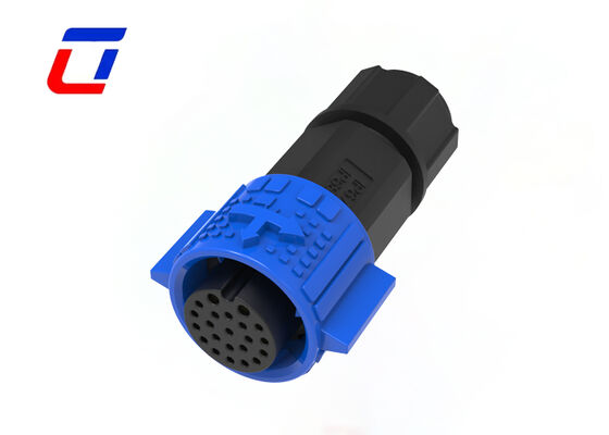 M19 20A Connecteurs multi-points de bonne qualité imperméables à l'eau 2+20 broches pour automobile