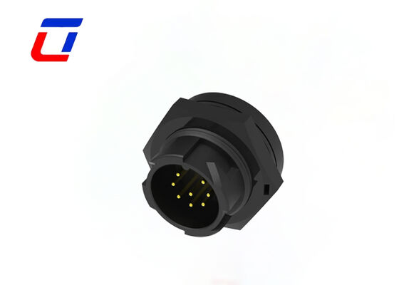 10A 8 broches connecteur circulaire M19 fil de verrouillage à la carte connecteur pour les données