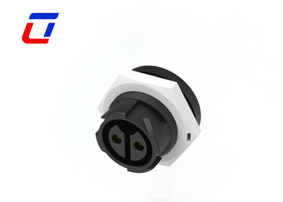 Connecteur PA66 M19 20A 2 broches IP67 ODM Connecteurs pour systèmes d'impression à jet d'encre étanches