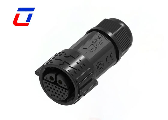 M25 2+20 connecteur de câble à pôle à libération rapide IP67
