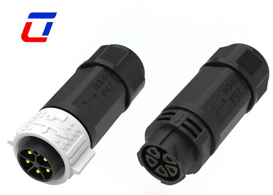 M25 extérieur 5 broches connecteur imperméable à l' eau pousse connecteur mâle femelle 20A pour l' alimentation