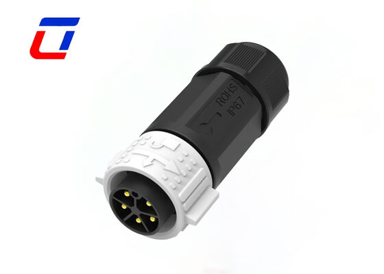 M25 extérieur 5 broches connecteur imperméable à l' eau pousse connecteur mâle femelle 20A pour l' alimentation